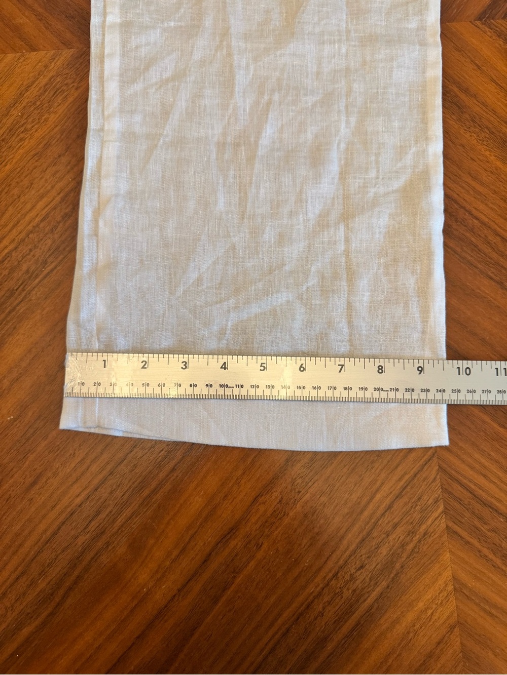Marci Vago White Linen Resort Pants Size S - Picture 10 of 15